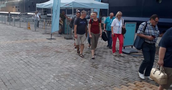وصول 2159 سائحًا إلى ميناء الإسكندرية
