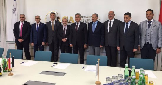 بالصور.. قيادات الأجهزة الرقابية المصرية تزور الأكاديمية الدولية لمكافحة الفساد بفيينا