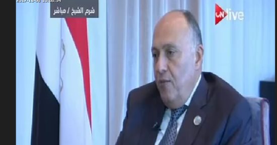 سامح شكرى: دور كبير لشباب البرنامج الرئاسى فى نجاح منتدى شباب العالم