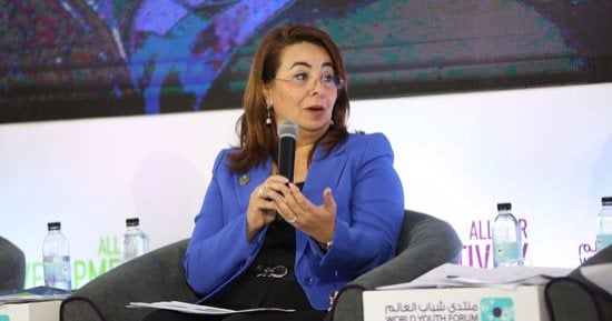 وزيرة التضامن: سنتيح مشروعات مدرة للدخل لأسر ضحايا "مسجد الروضة"