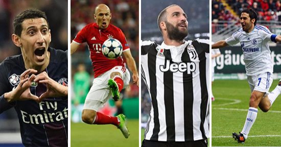 بالصور.. 7 نجوم تسطع فى ملاعب العالم بعد الخروج من "جنة" ريال مدريد.. راؤول جونزاليس يتصدر القائمة.. موراتا يتألق فى تشيلسى.. دى ماريا يخوض تجربة ناجحة مع سان جيرمان.. وهيجواين يرفع شعار "لا تراجع ولا استسلام"
