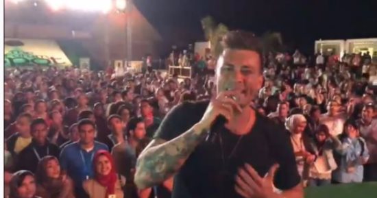 الإيطالى توماس سجرازيوسو يقيم حفلا بشرم الشيخ على هامش منتدى شباب العالم