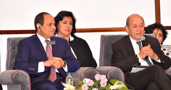 السيسي لشباب برنامج محاكاة مجلس الأمن: "حسستونا أن الجلسة حقيقية فعلا"