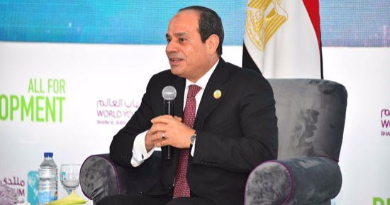 هاشتاج "بالسيسى مصر بتعلى" فى صدارة تويتر تزامنا مع ختام منتدى الشباب