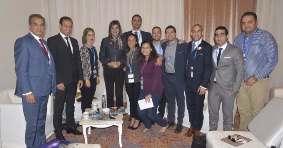 وزيرة الهجرة تعقد اجتماعا مع مصريى الخارج المشاركين بمنتدى شباب العالم