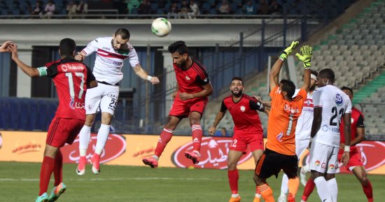 15 دقيقة.. تعادل سلبى بين الزمالك والمنيا فى الكأس