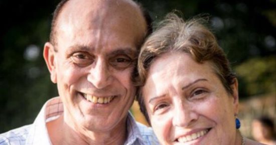 رسالة مؤثرة من الفنان محمد صبحى لزوجته فى الذكرى الأولى لرحيلها