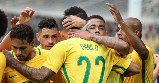 شاهد.. صاروخ مارسيلو وهدف نيمار فى فوز سهل للبرازيل على اليابان 3-1