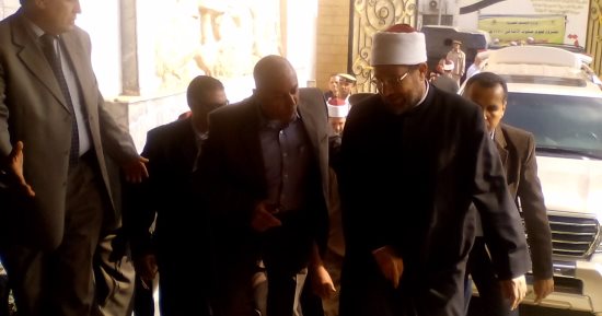بالصور.. وزير الأوقاف يصل المنوفية لافتتاح مسجد أحد شهداء مذبحة رفح بالباجور