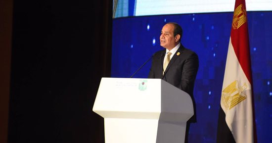 ننشر نص كلمة السيسى أمام الجلسة الختامية لمنتدى شباب العالم بشرم الشيخ