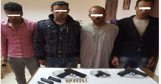 القبض على تشكيل عصابى لسرقة المساكن بالمنوفية