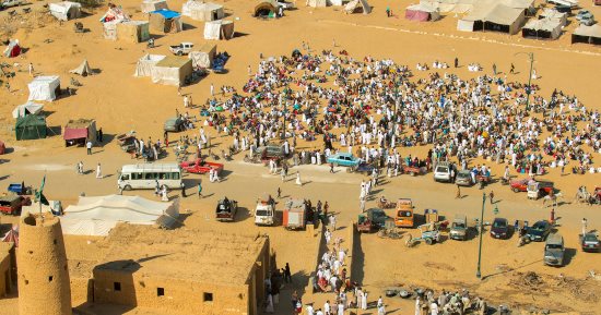 بالصور.. ليلة فى عيد الصلح بواحة سيوة