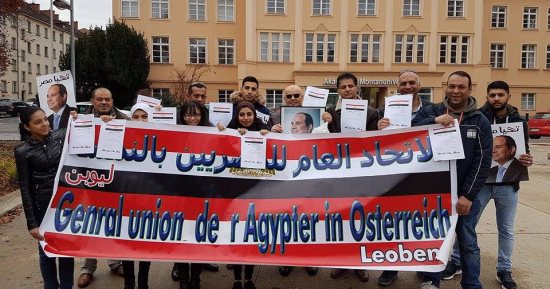 صور.. اتحاد المصريين بالنمسا ينظم حملة للتوقيع على استمارة "علشان تبنيها"