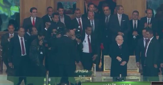 رئيس تونس يحضر مباراة حسم التأهل للمونديال أمام ليبيا