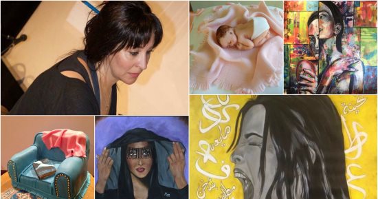 جمهورية امرأة.. "سمر" رسامة تطوع لوحاتها لخدمة قضايا النساء 