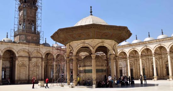 الانتهاء من ترميم مسجد محمد على فى قلعة صلاح الدين خلال شهر.. اعرف التفاصيل
