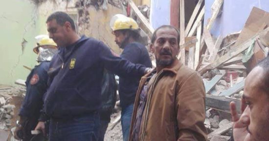 صور .. أمن الإسكندرية: العقار المنهار صدر له قرار هدم ولم ينفذ