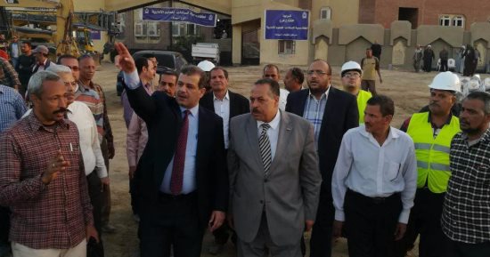 صور.. "مياه أسيوط" تجرى تجربة اصطفاف معدات لمواجهة الكوارث والأزمات