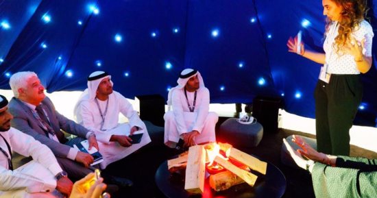 متحف اللوفر أبوظبى يحتفى بالتعليم فى اليوم الثانى من افتتاحه