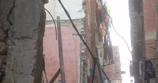 "صحة الإسكندرية" : وفاة شاب فى انهيار عقار كرموز 