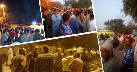 صور.. تفاصيل مصرع 7 تلاميذ ابتدائى انقلب بهم توك توك فى ترعة بالبحيرة.. الأمن يلقى القبض على السائق.. الأهالى يتجمعون أمام المشرحة لاستلام الجثامين.. والمحافظة تصرف 5000 جنيه إعانة عاجلة لأسرة كل متوفى