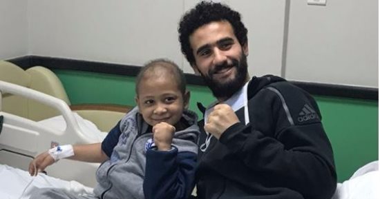 باسم مرسى من مستشفى سرطان الأطفال: "أحسن حاجة إنك تشارك فى إسعاد طفل"