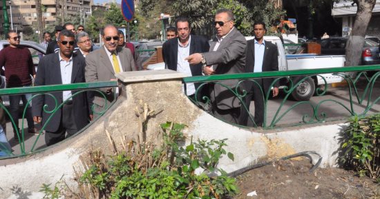 محافظ الجيزة يتفقد ميدان المساحة بالدقى.. ويشدد على تجميل الميادين