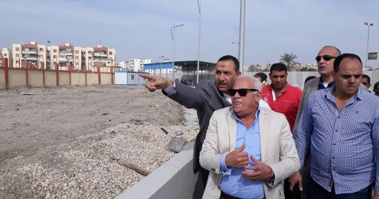 صور.. محافظ بورسعيد: افتتاح كوبرى الحى الإماراتى اليوم