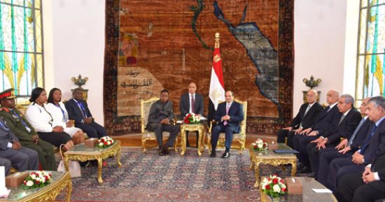 السيسي: مصر لا تدخر جهدا فى تقديم الدعم الفنى لزامبيا وخاصة المجال الطبى (صور)