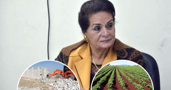 ننشر تفاصيل ملف إسترداد أراضى الدولة بالبحيرة.. نادية عبده: تلقينا 8548 طلب بينهم 2614 لتقنين على مساحة 127678 فدان أراضى زراعية بـ 8 مليار جنيه.. تحصيل رسوم فحص الطلبات بما يزيد عن 100 مليون جنيه