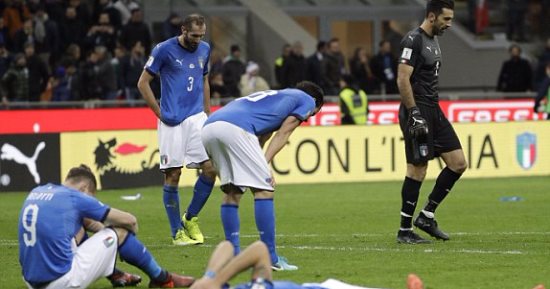 إيطاليا البطل الوحيد الغائب عن مونديال روسيا