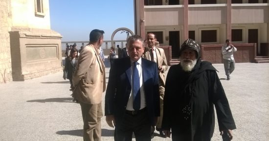 صور.. سفير النمسا بالقاهرة يزور دير السيدة العذراء بدرنكة فى أسيوط