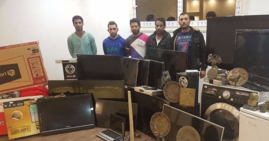 سقوط عناصر تشكيل عصابى تخصص فى سرقة الشقق بمنطقة مصر القديمة 
