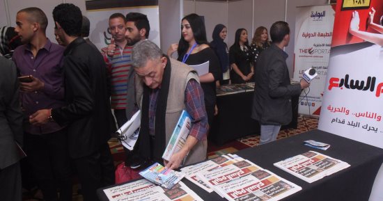 صور.. إقبال على جناح "اليوم السابع" بافتتاح الأسبوع الكويتى العاشر فى مصر 