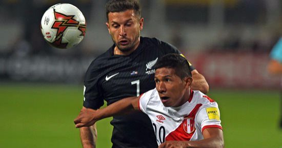بيرو تلحق بكأس العالم فى روسيا بعد الفوز على نيوزيلندا