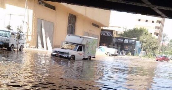 بالصور.. شكوى من غرق نفق حى الهرم أسفل الدائرى بالمياه لأكثر من 3 أيام