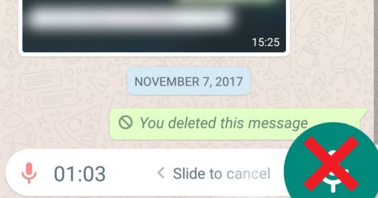 واتس أب يختبر طريقة للرسائل الصوتية دون الضغط على زر الميكروفون
