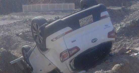 إصابة 5 أشخاص فى انقلاب سيارة بطريق سفاجا ـ قنا