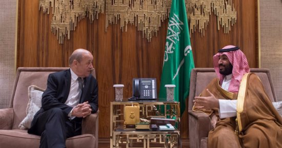 وزير خارجية فرنسا من الرياض: الحريرى قبل الدعوة للذهاب إلى فرنسا.. صور