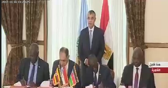 وفد حكومة جنوب السودان: نشكر مصر والرئيس السيسى على جهود إنهاء الحرب