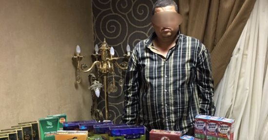 سقوط سائق قبل ترويجه 7 آلاف قرص منشط جنسى فى الساحل