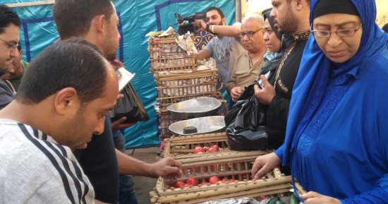 مؤسسة " بكره لينا " تطلق مبادرة ضد الغلاء بمحافظة القاهرة "صور "