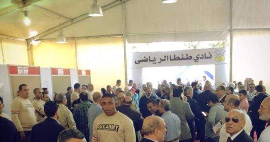 صور.. تزايد الإقبال على انتخابات طنطا.. ونجل عريبى ينفى شائعة الاغتيال