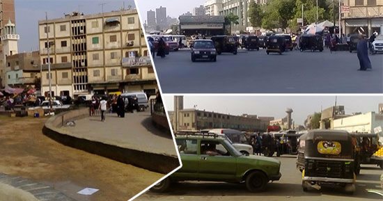 ميدان المطرية يتحول لمهرجان التوك توك رغم إنفاق 103 ملايين جنيه على التطوير.. المشهد الحضارى ينقلب لعشوائية الميكروباص والباعة الجائلين وأطفال الشوارع.. ورئيس الحى: "المشكلة فى المرور مش عندى"
