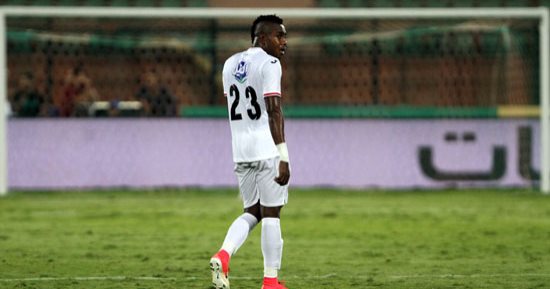 "كاسونجو" خارج حسابات الزمالك فى مواجهة ديتشا بالكونفدرالية