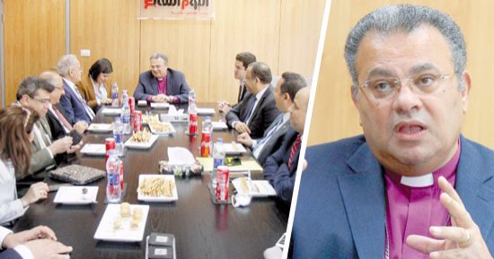رئيس الطائفة الإنجيلية فى ندوة «اليوم السابع»: لا نمارس التبشير بين أتباع الكنائس الأخرى.. حصلنا على تصاريح ترخيص 19 كنيسة بالمنيا خلال 6 أشهر.. أندريه زكى: خلافات تيارات الكنيسة وراء تأجيل رسامة المرأة قسيسة