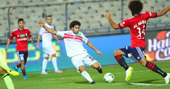 عبد الله جمعة يغيب عن الزمالك أمام الرجاء