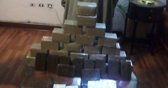 حبس عاطل 4 أيام لحوزته 23 كيلو حشيش بالقناطر الخيرية