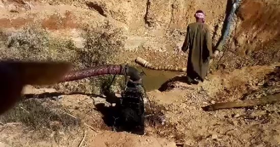 شكوى من نقص مياه الرى بمنطقة وادى النقرة فى أسوان