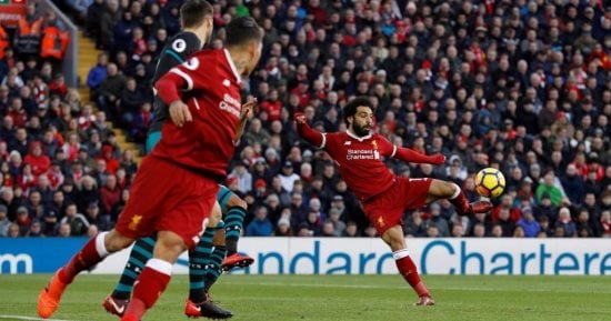 فيديو.. محمد صلاح يسجل أول أهداف ليفربول فى شباك ساوثهامبتون